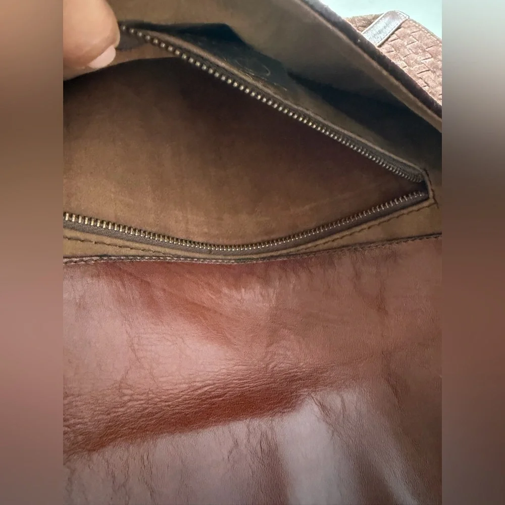 Ronora‎ clutch leather made in Italy